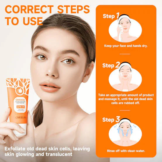 Orange Exfoliating Whitening Gel